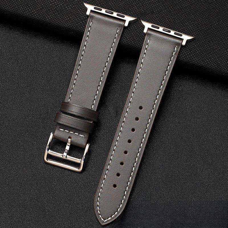 Wholesale Apple Watch Waterproof Single Loop Sports Cowhide Watch Strap